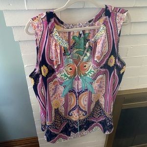 Sz 2x Rose + Olive Top